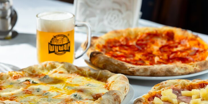 Pravá talianska pizza: 8 druhov na výber a nápoj k tomu