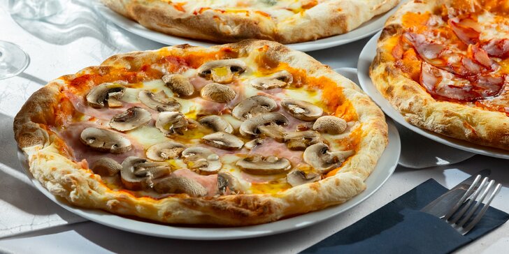 Pravá talianska pizza: 8 druhov na výber a nápoj k tomu