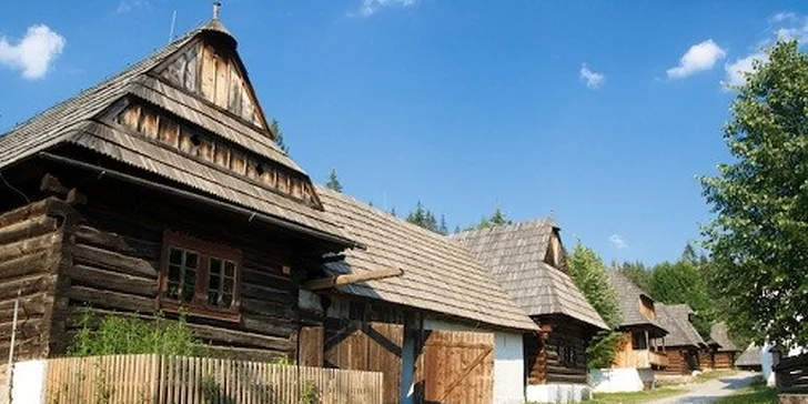 Pobyt v luxusných dreveniciach v Zuberci pre 4 osoby
