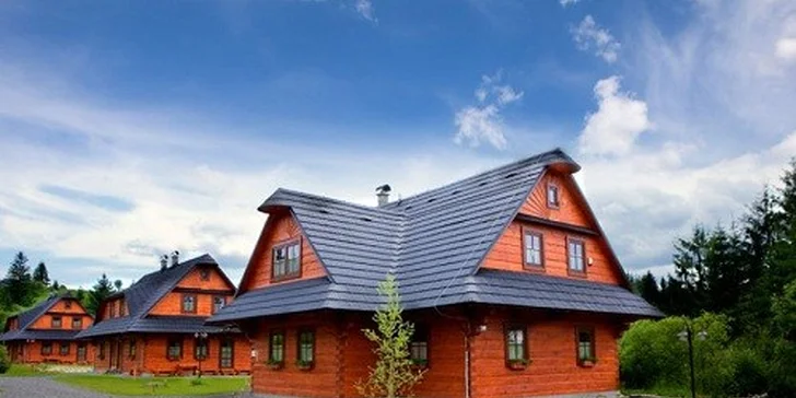 Pobyt v luxusných dreveniciach v Zuberci pre 4 osoby