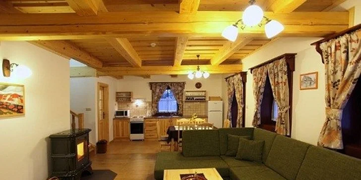Pobyt v luxusných dreveniciach v Zuberci pre 4 osoby