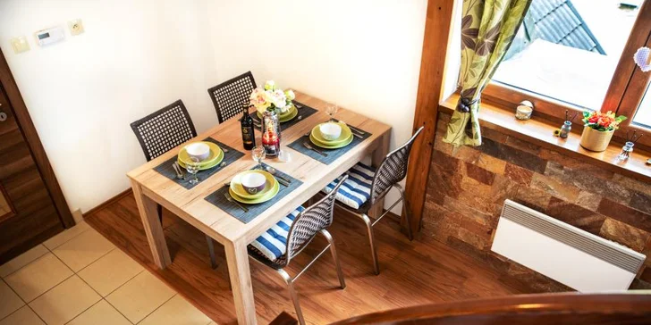 Plne zariadené mezonetové apartmány pre 4-8 osôb na Donovaloch