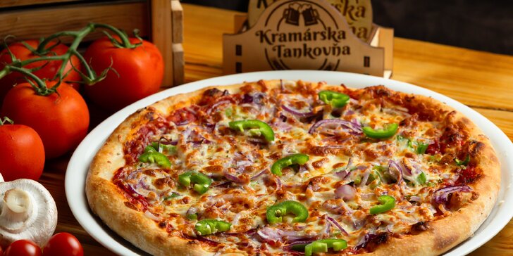 Pizza podľa vášho výberu: 14 druhov v Kramárskej tankovni