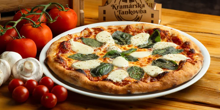 Pizza podľa vášho výberu: 14 druhov v Kramárskej tankovni
