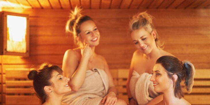 Vstupy do wellness centra Sauna Terasa, aj privátne saunovanie