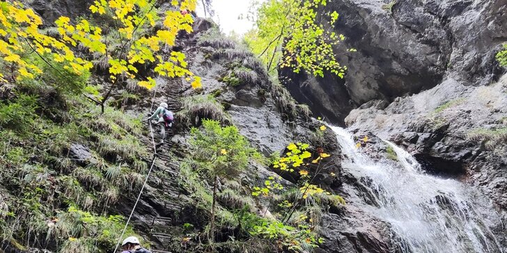 Martinské hole alebo Kyseľ: Ferrata s certifikovaným inštruktorom