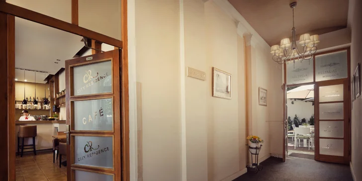 Raňajky snov podľa vášho výberu v nádhernom prostredí City Residence