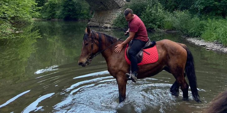 Spoznajte Slovenský raj z konského chrbta! Vychádzka na koni do prírody pre 1 alebo 2 osoby