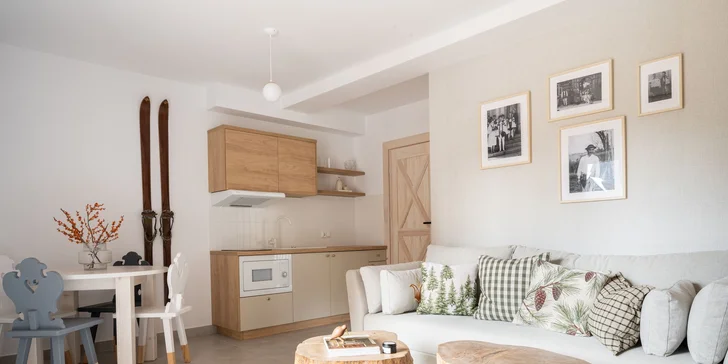 Luxusné apartmány s výhľadom na hory, len kúsok od Zakopaného: krásna prírody, turistika aj lyžovanie