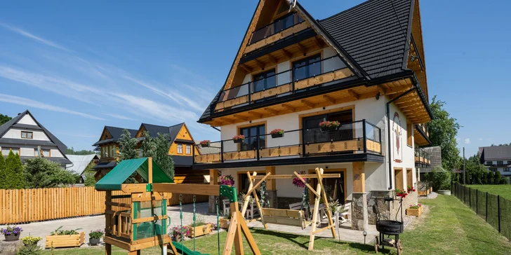 Luxusné apartmány s výhľadom na hory, len kúsok od Zakopaného: krásna prírody, turistika aj lyžovanie