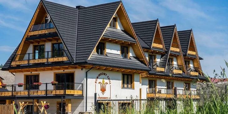 Luxusné apartmány s výhľadom na hory, len kúsok od Zakopaného: krásna prírody, turistika aj lyžovanie