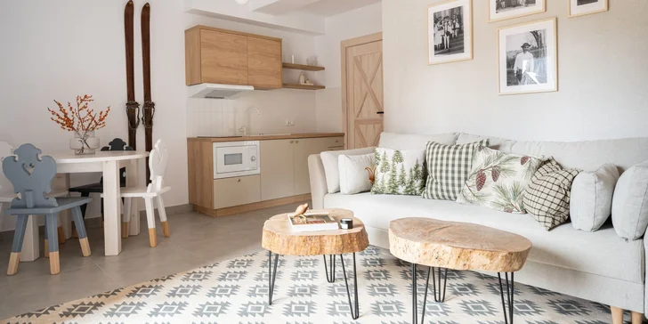 Luxusné apartmány s výhľadom na hory, len kúsok od Zakopaného: krásna prírody, turistika aj lyžovanie
