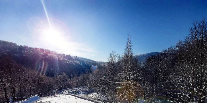 Hotel obklopený horami a lesmi: dovolenka s jedlom, neobmedzeným wellness aj zábavou