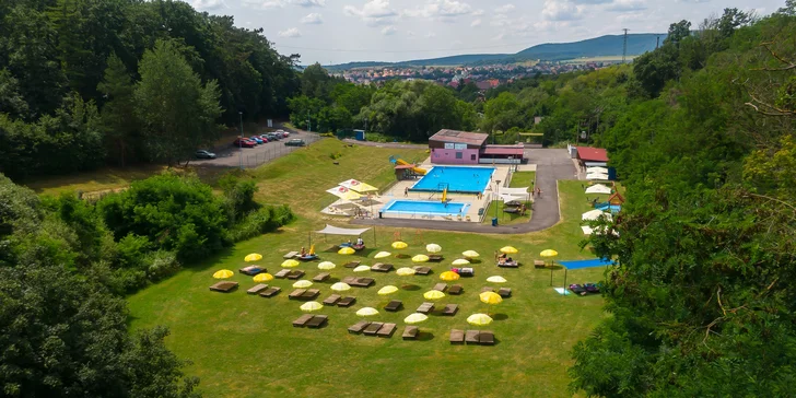 Celodenné vstupy pre deti i dospelých na letné KÚPALISKO TEPLIČKY KRUPINA