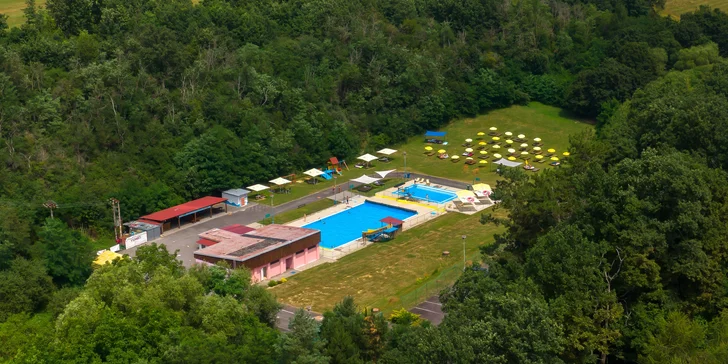 Celodenné vstupy pre deti i dospelých na letné KÚPALISKO TEPLIČKY KRUPINA