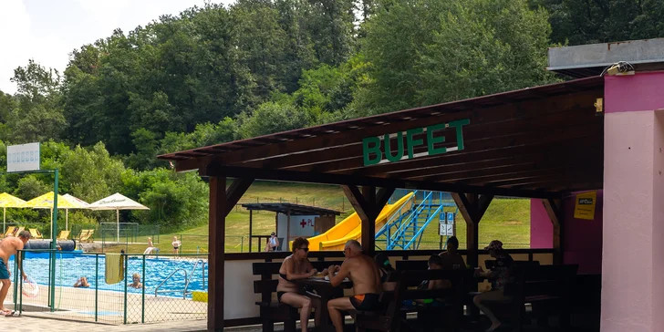 Celodenné vstupy pre deti i dospelých na letné KÚPALISKO TEPLIČKY KRUPINA