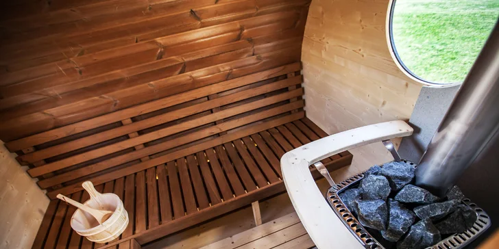 Romantický pobyt v obklopení prírody so súkromným wellness + bicykle zdarma