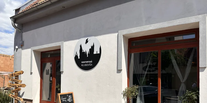 Občerstvenie pravého čarodejníka v Rokfortskej klubovni v Trnave