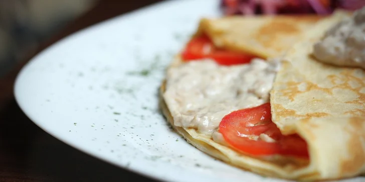 Holandská sladká alebo slaná MAXI palacinka