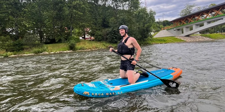 Zažite adrenalínový paddleboarding na Dunajci