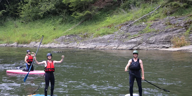 Zažite adrenalínový paddleboarding na Dunajci