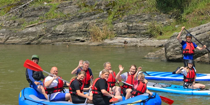 Zažite adrenalínový paddleboarding na Dunajci