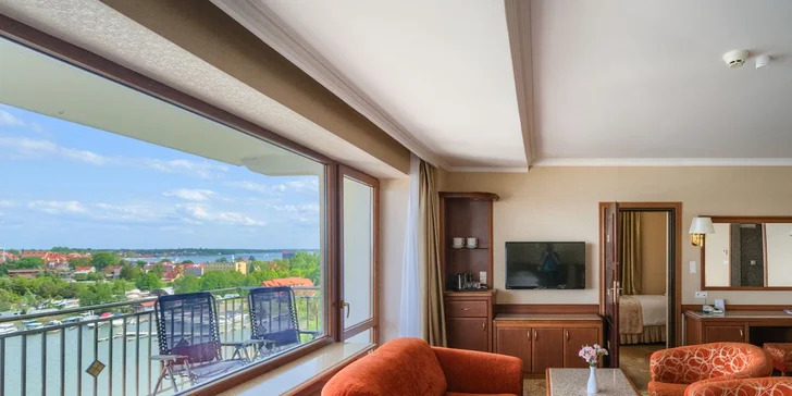 Rodinný pobyt pri Mazurských jazerách: hotel s aquaparkom aj plnou penziou