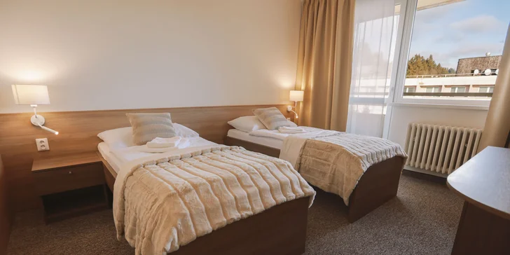 Kúpeľný pobyt so vstupom do bazéna, wellness aj polpenziou