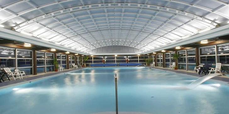 Kúpeľný pobyt so vstupom do bazéna, wellness aj polpenziou