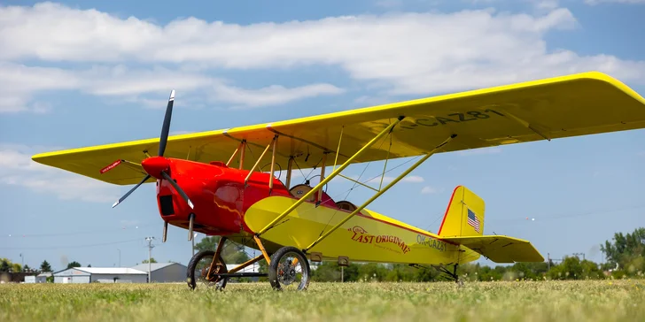 Užite si vietor vo vlasoch v replike amerického lietadla PIETENPOL AIR CAMPER