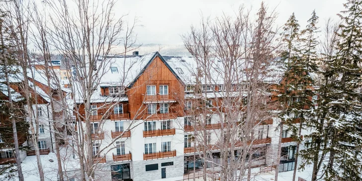 Moderný hotel v Sklárskej Porube v poľských Krkonošiach: neobmedzený wellness a polpenzia