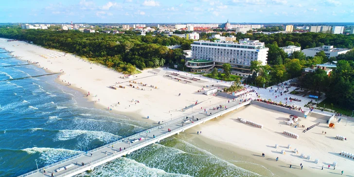 Ozdravný pobyt na Balte: hotel priamo pri pláži, plná penzia, vstup do wellness aj procedúry