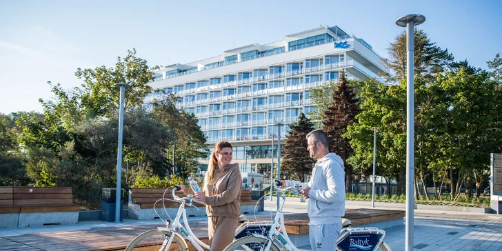 Ozdravný pobyt na Balte: hotel priamo pri pláži, plná penzia, vstup do wellness aj procedúry