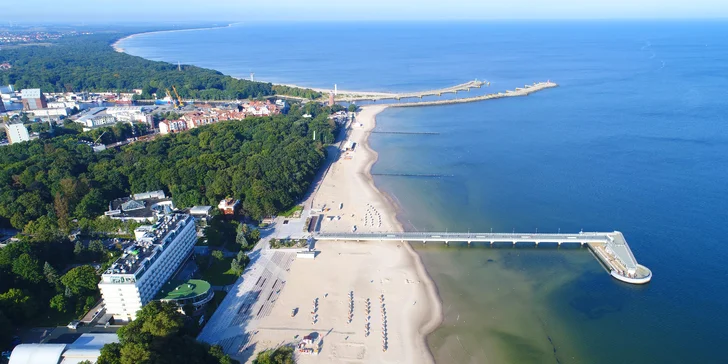 Ozdravný pobyt na Balte: hotel priamo pri pláži, plná penzia, vstup do wellness aj procedúry
