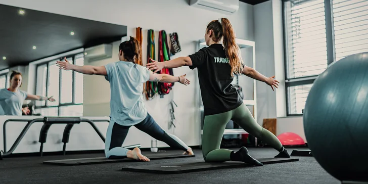 Cvičenie s trénerom, fyzio masáž alebo kompletná fitness premena