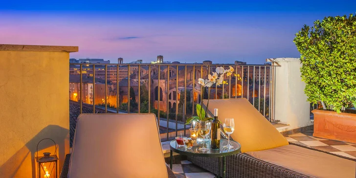 Dovolenka v Ríme: elegantný hotel s raňajkami a parádnym výhľadom kúsok od centra