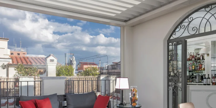 Dovolenka v Ríme: elegantný hotel s raňajkami a parádnym výhľadom kúsok od centra