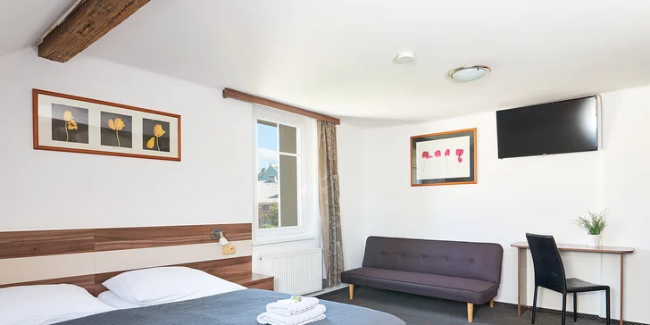 Pobyt v Děčíne vo wellness hoteli so stravou aj privátnym relaxom