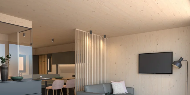 Lyžovanie v Lienzských Dolomitoch: hotel s wellness a polpenziou, možnosť sauny na izbe