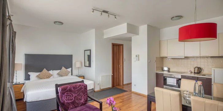 Oceňovaný rodinný apartmánový hotel v Budapešti: priestranné apartmány s terasou aj raňajkami