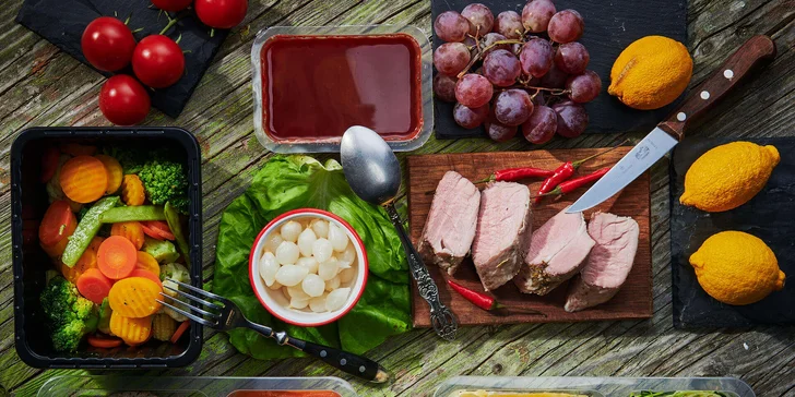 Fitkrabičky BB: Týždenné vyvážené LÍNIA alebo FIT menu