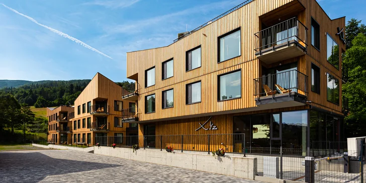 Apartmány priamo pri vrchu Szczyrk: neobmedzený vstup do wellness, víno aj raňajky