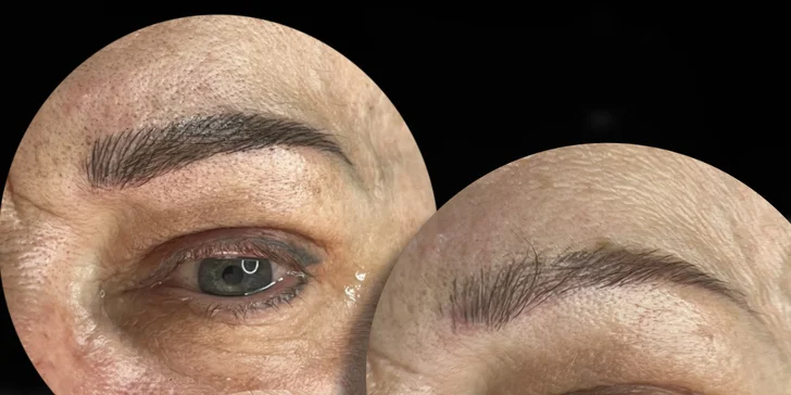 Minitetovanie, microblading, akvarelové pery či púdrové obočie s korekciou v cene v Em Artist Studio