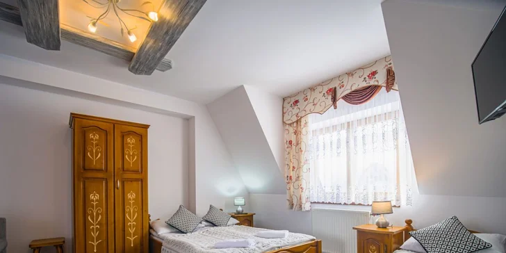 Priestranné rodinné apartmány až pre 8 osôb v blízkosti pohoria Gubalówka