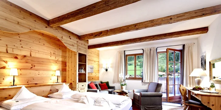Luxusný alpský hotel v údolí Großarltal: neobmedzený wellness, polpenzia aj letná karta výhod