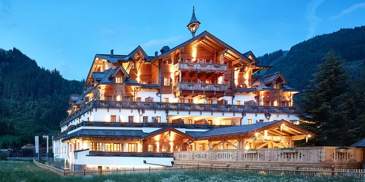 Luxusný alpský hotel v údolí Großarltal: neobmedzený wellness, polpenzia aj letná karta výhod