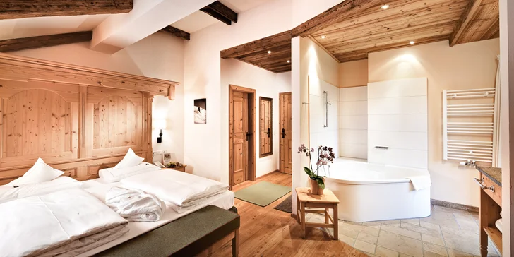 Luxusný alpský hotel v údolí Großarltal: neobmedzený wellness, polpenzia aj letná karta výhod