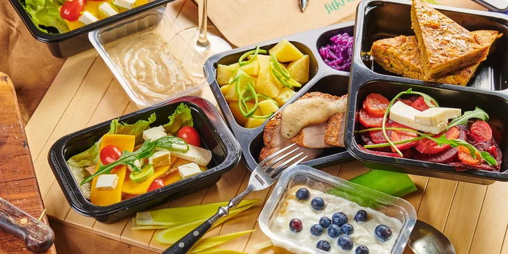 Fitkrabičky BB: Týždenné vyvážené LÍNIA alebo FIT menu