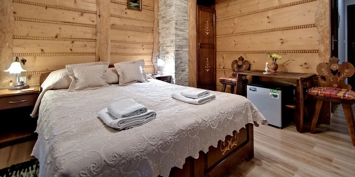 Pokoj aj blízkosť atrakcií: pobyt v Zakopanom s raňajkami a privátnym vstupom do sauny