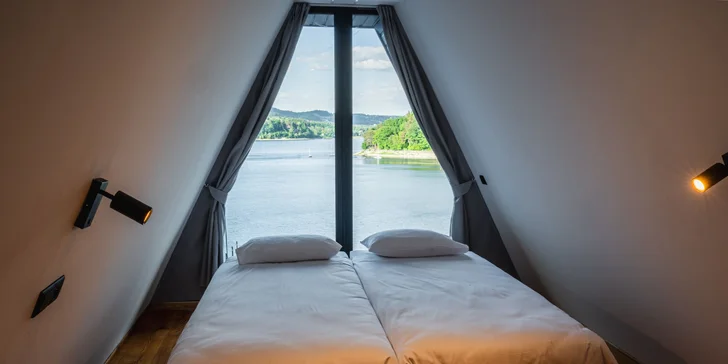 Moderný rodinný SPA rezort na brehu Rožnovského jazera s wellness